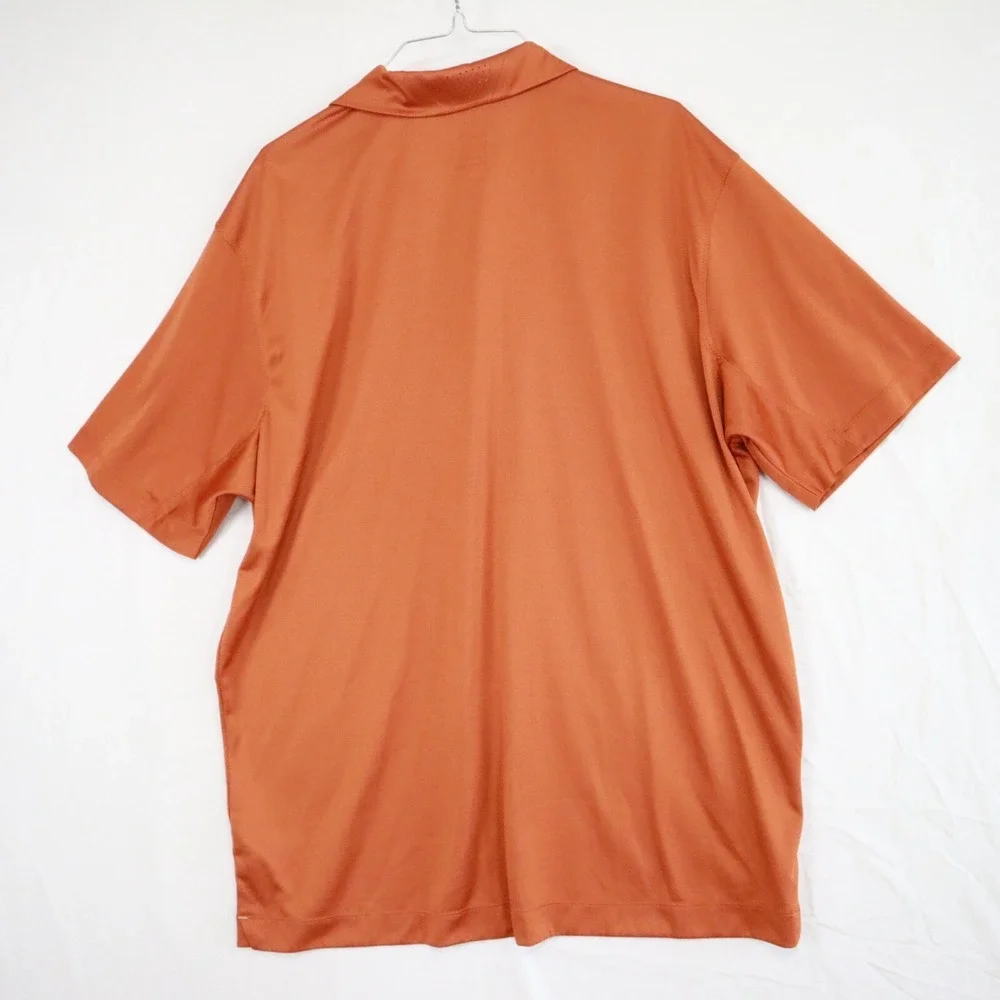 Texas Longhorns Polo Shirt Mens‎ XL Nike Dri-Fit Performance Golf Short Sleeve